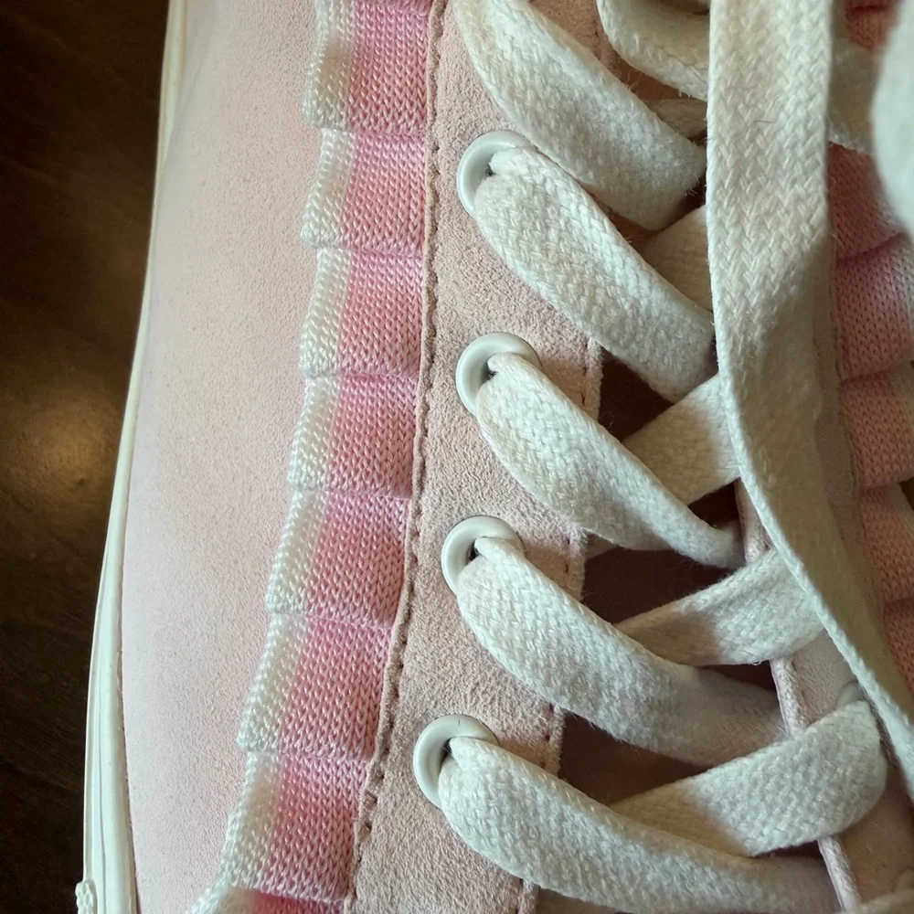 Tory Burch Pink Suede Sneakers NWOT